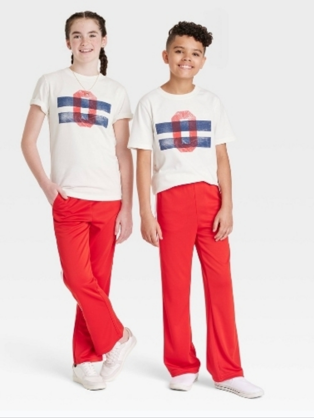 #341 art class Kids Track Flare Pants